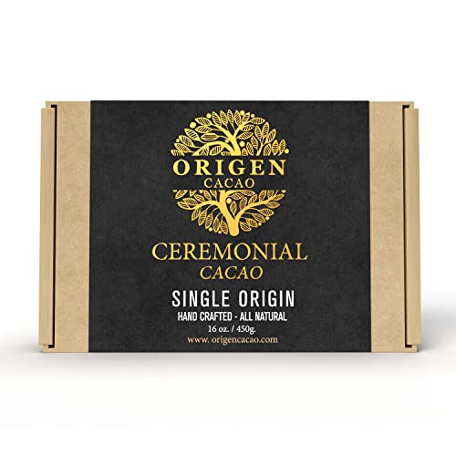 Origen 100 Pure Ceremonial Cacao 16 Oz Ceremonial Grade Cacao Granulated Form Sugar Free Anti Oxidant SuperFood Ancient Indigenous Drink from the Arhuaco Tribe Cacao Ceremonies 0 belly baby and beyond