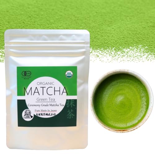 Otsuka Green Tea Co Organic Ceromonial Grade Matcha Powder First harvest matcha 50g Made In Japan 0 belly baby and beyond