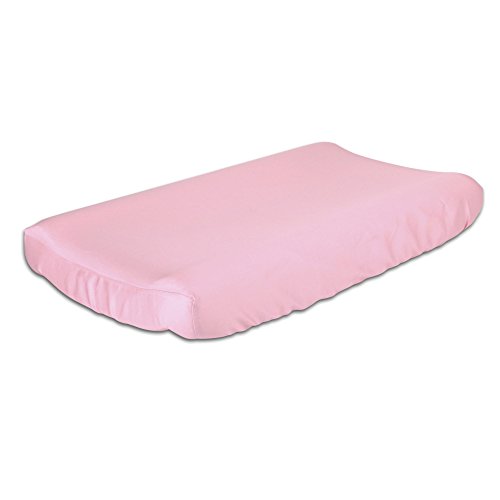 Pink 100 Cotton Sateen Changing Pad Cover by The Peanutshell 0 belly baby and beyond