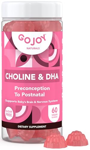 Prenatal Choline DHA Gummies Preconception to Postnatal Gummy Vitamin Supplement for Pregnant Women Sweetened with Monk Fruit 3rd Party Tested Non GMO Gluten Free Vegan 0 belly baby and beyond
