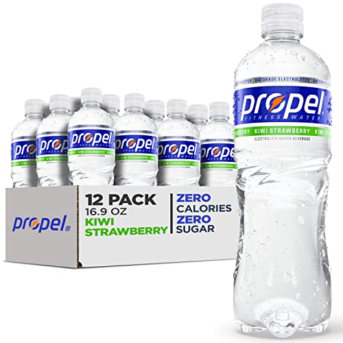 Propel Kiwi Strawberry Zero Calorie Sports Drinking Water with Electrolytes and Vitamins CE 169 Fl Oz Pack of 12 Packaging May Vary 0 belly baby and beyond
