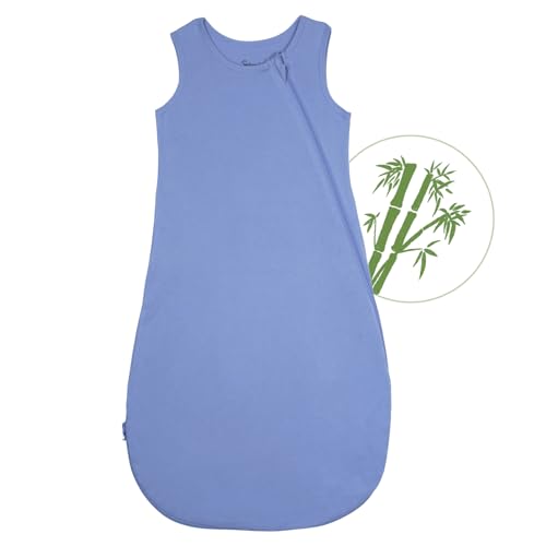 Rayon from Bamboo Sleep Sack Baby Wearable Blanket 05 Tog Soft Kids Sleeping Bag Toddler Sleeveless 0 6 Months Infant Newborn Swaddle Blanket 2 Way Zipper Unisex Boys Girls Sleepsack Blue 0 belly baby and beyond