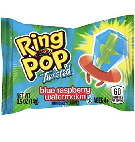 Ring Pop BULK 80 Count Individually Wrapped Lollipop Suckers wAssorted Fruity Flavors Fun Candy for Easter basket fillers Party Favors BirthdayAny Occasion Bonus MajuuConnect Candy box 0 2 belly baby and beyond
