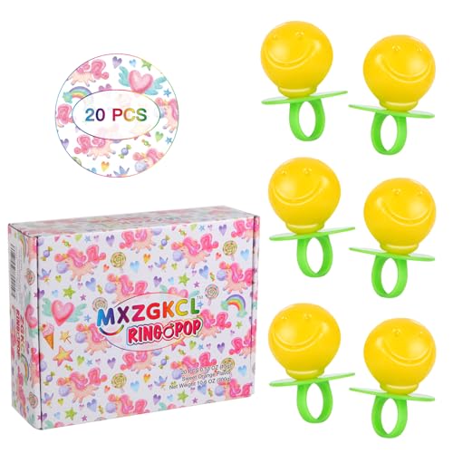Ring Pop Bulk Holiday Candy Lollipop 20 Count Party Pack Ring Lollipops Individually Wrapped Sweet Orange Flavor Candy for Kids Birthdays Party Favors Stocking Stuffers Holiday Gift Exchanges 0 belly baby and beyond