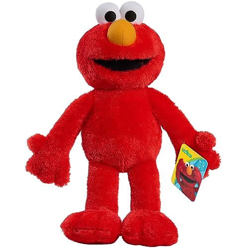 SESAME STREET Big Hugs 18 inch Large Plush Elmo Doll Soft and Cuddly Red Pretend Play Kids Toys for Ages 18 Month by Just Play 0 belly baby and beyond