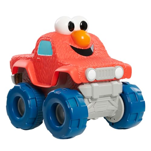 SESAME STREET Giggle N Go Monster Truck Toy Vehicle Pops Wheelies Sings and Has Phrases Kids Toys for Ages 2 Up Amazon Exclusive by Just Play 0 belly baby and beyond