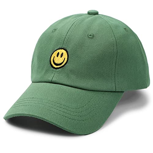 SONMONY Smile Face Toddler Baseball Cap Boy Baseball Hats Kids Washed Funny Hats Adjustable Cute Caps for 3 12 Years 0 belly baby and beyond
