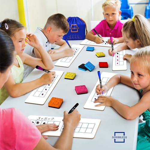 Scribbledo 60 Pack Dry Erase Erasers Assorted Colors Magnetic Whiteboard Erasers for Kids and Students Smudge Free Small Dry Erase Board Erasers for Classroom Home School and Office 0 2 belly baby and beyond