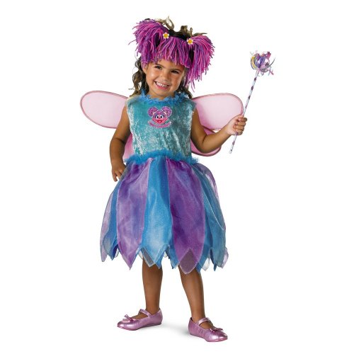 Sesame Street Abby Deluxe Costume Size 3T 4T 0 belly baby and beyond