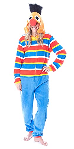 Sesame Street Adult Character Union Suit Costume Pajama For Men Women 0 belly baby and beyond