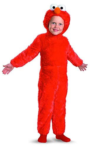 Sesame Street Elmo Comfy Fur Boys Costume Large4 6 0 belly baby and beyond