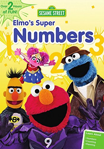 Sesame Street Elmos Super Numbers DVD 0 belly baby and beyond