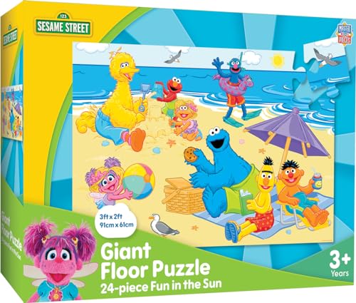 Sesame Street Fun in The Sun 36pc Floor Puzzle 0 belly baby and beyond