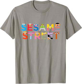 Sesame Street With Monster Letters T Shirt 0 belly baby and beyond