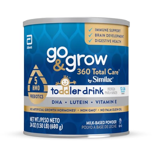 Similac Go Grow 360 Total Care by Similac Toddler Nutritional Drink With 5 HMOsPowder24 oz Can 0 belly baby and beyond