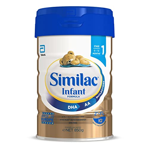 Similac Infant Formula Imported with 2 FL HMO Baby Formula Powder 850 g 299 oz Can 0 belly baby and beyond