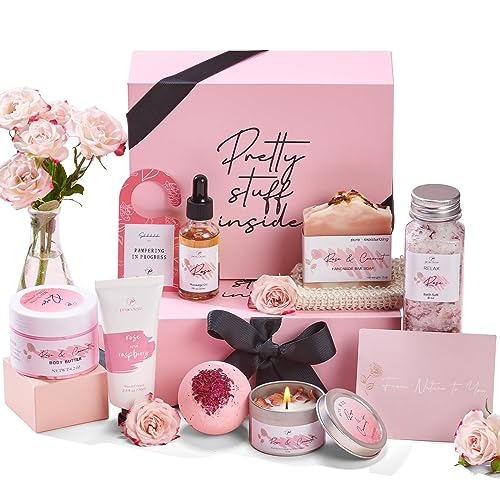 Spa Gifts for Women Christmas Gifts Bath Gift Baskets Relaxing Spa Self Care Gift for Mom Her Sister Wife Auntie Home Bath Care Package Thank You Gift Birthday Gift for Women Friendship Ideas 0 belly baby and beyond