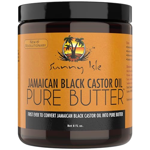 Sunny Isle Jamaican Black Castor Oil Pure Butter 8oz Stimulates Hair Growth Effective Moisturizer Hair Skin All Types Textures 0 belly baby and beyond