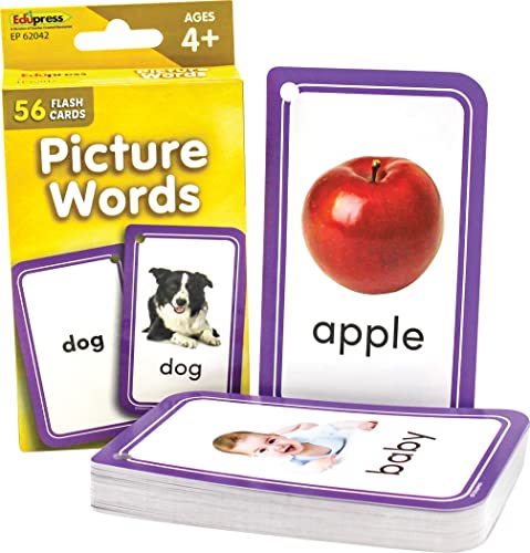Teacher Created Resources Picture Words Flash Cards EP62042 3 18 x 5 18 0 belly baby and beyond