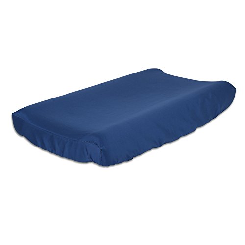 The Peanutshell Cotton Changing Pad Cover in Navy 0 belly baby and beyond