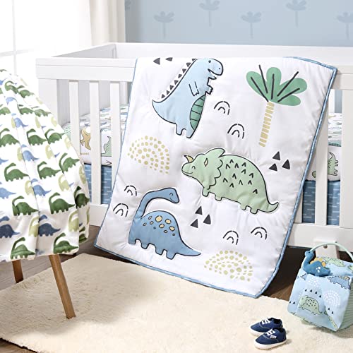 The Peanutshell Dinosaur Crib Bedding Set for Boys 5 Pieces 0 belly baby and beyond