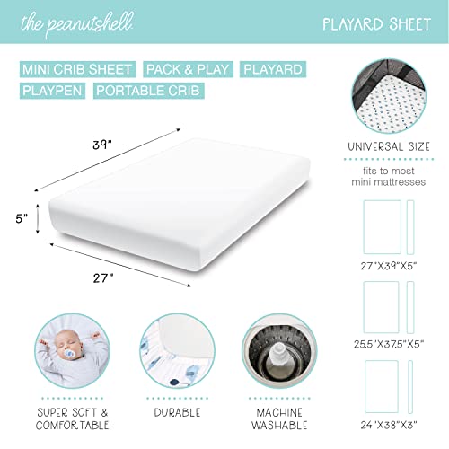 The Peanutshell Pack n Play Sheets for Baby Girl Fitted Mini Crib Sheets Playard Sheets Playpen Portable Crib Bedding Pink Floral 3 Pack Floral Solid Pink 0 4 belly baby and beyond