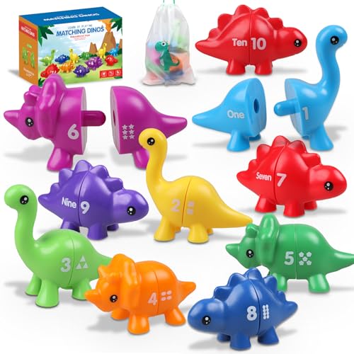 Toddler Dinosaur Montessori Toys for 1 2 3 4 Year Old Boy Girl Birthday Gift Kids Preschool Learning Activities Educational Travel Outdoor Sensory Toys for Toddlers 1 3 Baby Toys 12 18 Months 0 belly baby and beyond