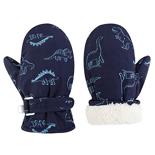 Toddler Mittens Lined Fleece Snow Gloves for Boys Girls Kids Winter Ski Gloves Baby Mittens 0 belly baby and beyond