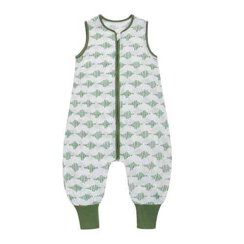 Toddler Sleep Sack with Feet TOG 05 Muslin Baby Wearable Blankets with Legs Sleeveless Baby Sleeping Bag for Boys Girls 0 belly baby and beyond