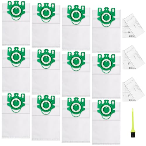 Type U 3D Airclean Vacuum Bags Compatible for Miele S7000 S7999 Upright and Dynamic U1 Series Upright AirClean 3D Efficiency 12 Packs Vacuum Cleaner Bags3 Pre Motor and 3 Post Motor Filters 0 belly baby and beyond