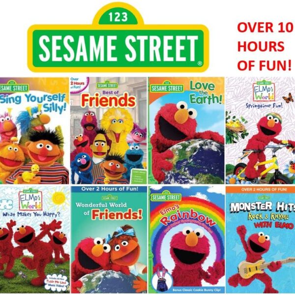 Ultimate Sesame Street DVD Collection Learning Educational Sing Yourself Silly Bets of Friends Love the Earth Springtime Fun What Makes You Happy Wonderful World of Friends Elmos RaiDVD 0 belly baby and beyond
