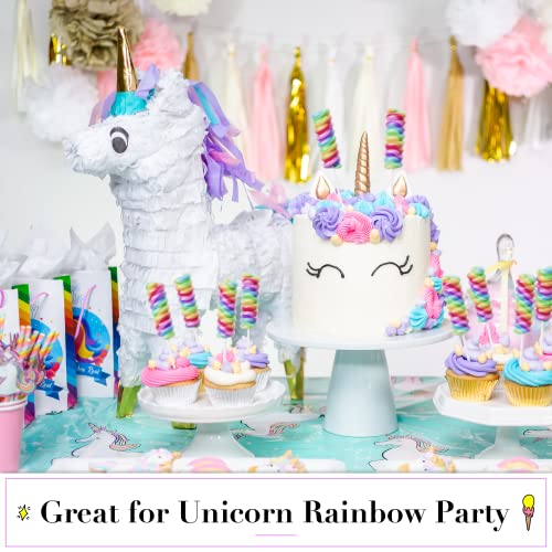 Unicorn Candy Swirl Lollipops Individually Wrapped 20pk Unicorn Lollipop Candy Bulk For Unicorn Party Favors Rainbow Party Favors Rainbow Candy For Party Bags Unicorn Pinata 0 1 belly baby and beyond