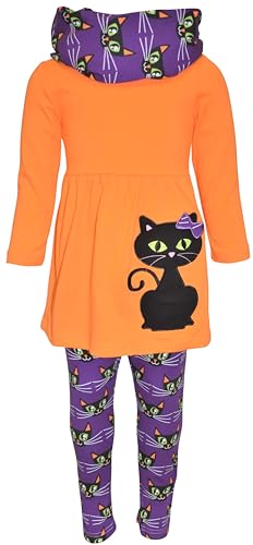 Unique Baby 3 Piece Girls Outfit with Top Legging and Scarf Toddler Girls Clothing Sets 0 belly baby and beyond