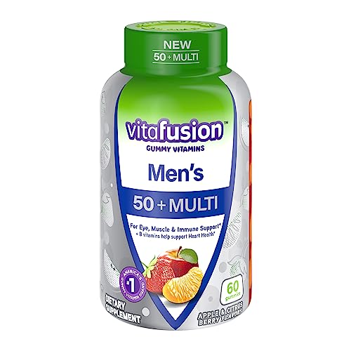 VITAFUSION Mens 50 Multi Daily Support Supplement 60 Count 0 belly baby and beyond