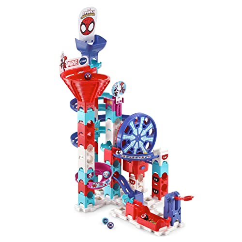 VTech Spidey and His Amazing Friends Marble Rush Go Spidey Go Set 0 belly baby and beyond