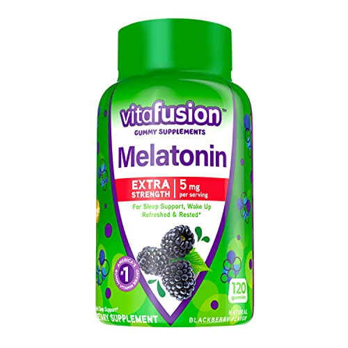 Vitafusion Extra Strength Melatonin Gummy Vitamins 5mg 120 ct Gummies 0 belly baby and beyond
