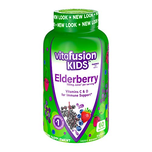 Vitafusion Kids Elderberry Gummy Vitamins Delicious Immune Support Gummies for Kids 60Ct 0 belly baby and beyond