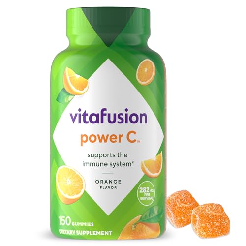 Vitafusion Power C Vitamin C Gummies for Immune Support Orange Flavored 282 mg Vitamin C Americas Number 1 Gummy Vitamin Brand 50 Day Supply 150 Count 0 belly baby and beyond