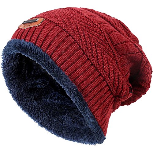 Winter Beanie Hat for Boys Girls 5 14 Years Slouchy Beanie Windproof Warm Knit Kids Skull Cap 0 belly baby and beyond