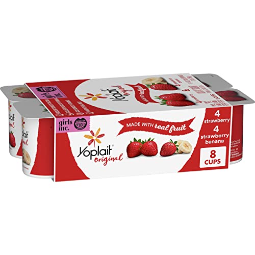 Yoplait Original Low Fat Yogurt Pack 8 Ct 6 OZ Fruit Yogurt Cups 0 belly baby and beyond
