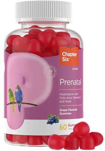 Zahler Womens Prenatal Gummies Grape Flavor Prenatal Vitamins for Women with Folic Acid Vegetarian Kosher Pregnancy Vitamins Womens Prenatal Multivitamin with A C D3 E B6 B12 60 Count 0 belly baby and beyond