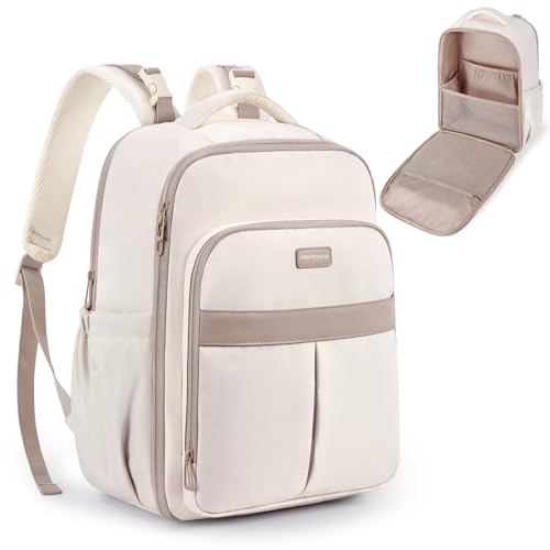 mommore Diaper Bag Backpack Large Baby Bag 37L with 156 Laptop Sleeve Mom Bags with Insulated Pockets Changing Pad Stroller Straps Travel Work 0 belly baby and beyond