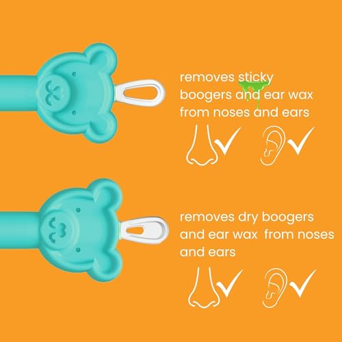 oogiebear Baby Care Bundle Teether Toothbrush Earwax Remover with Nose Sucker 0 2 belly baby and beyond